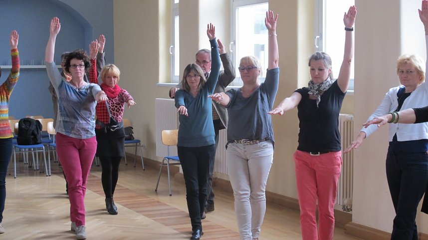 Lernen durch Bewegung - an der Grundschule Heringen wei&szlig; man jetzt wie das geht