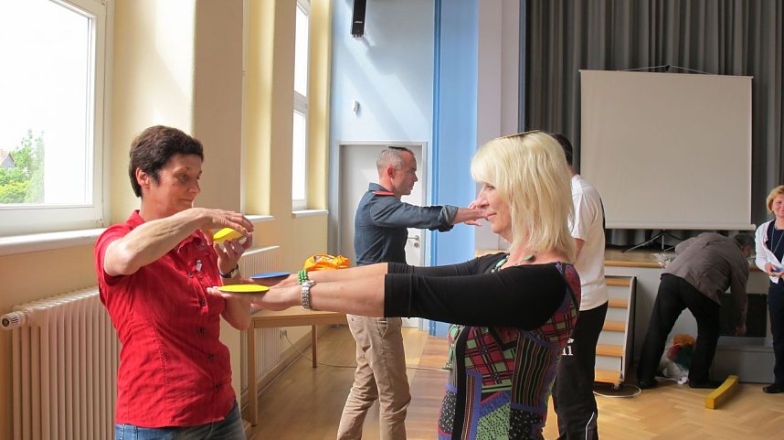 Lernen durch Bewegung - an der Grundschule Heringen wei&szlig; man jetzt wie das geht