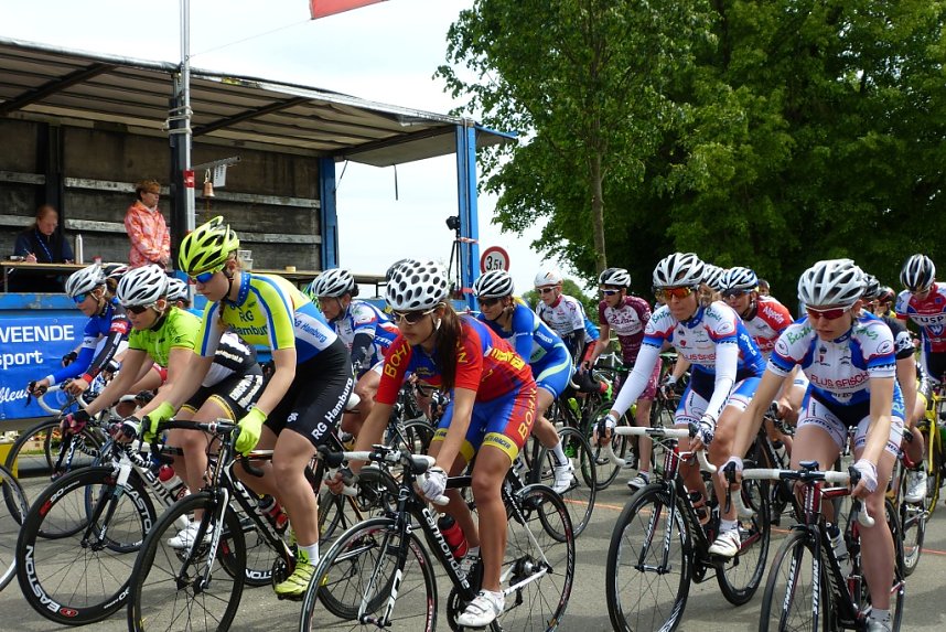 Nordh&auml;user Radsportler beim 1. Eichsfelder Radsporttag in Esplingerode