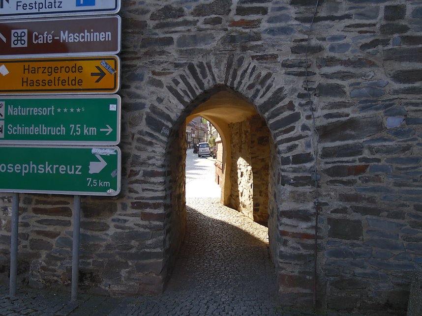 Peter Blei unterwegs in Stolberg