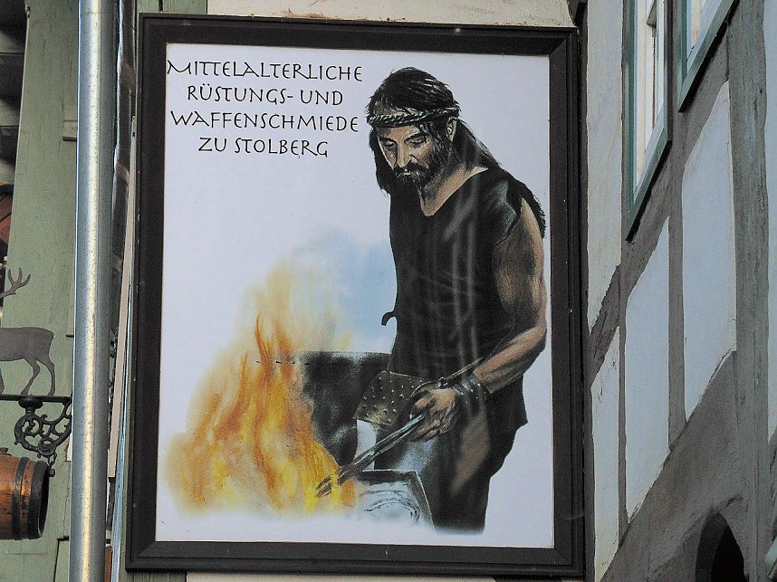 Peter Blei unterwegs in Stolberg