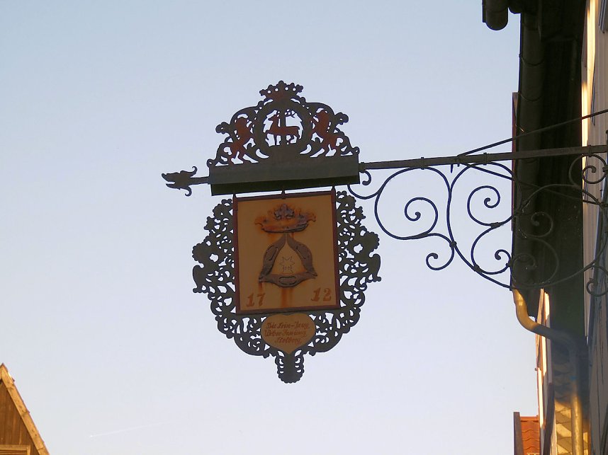 Peter Blei unterwegs in Stolberg