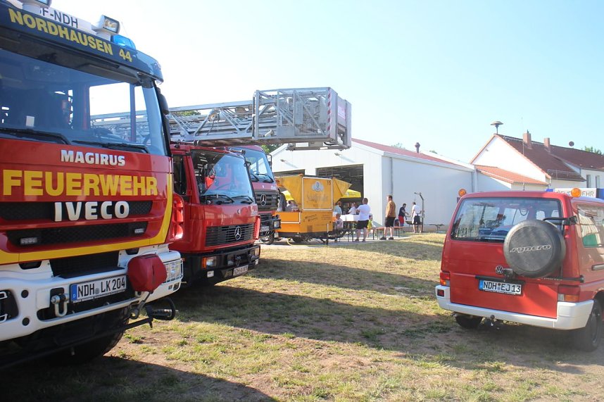 Die Kameraden der Sundh&auml;user Feuerwehr k&ouml;nnen sich nach langem warten endlich &uuml;ber ihr neues Ger&auml;tehaus freuen