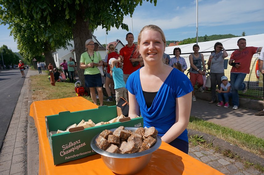Sachswerfer Handwagenrennen