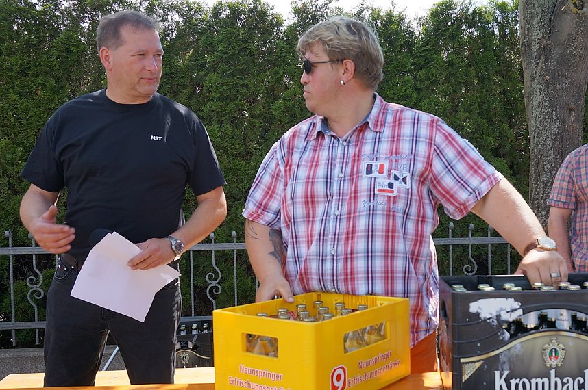 Sachswerfer Handwagenrennen