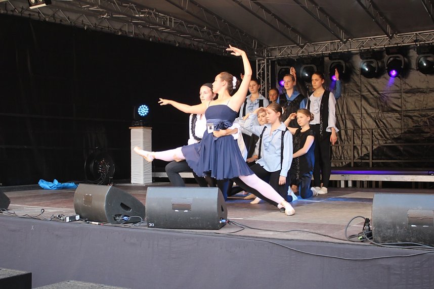 Auftritt beim Residenzfest