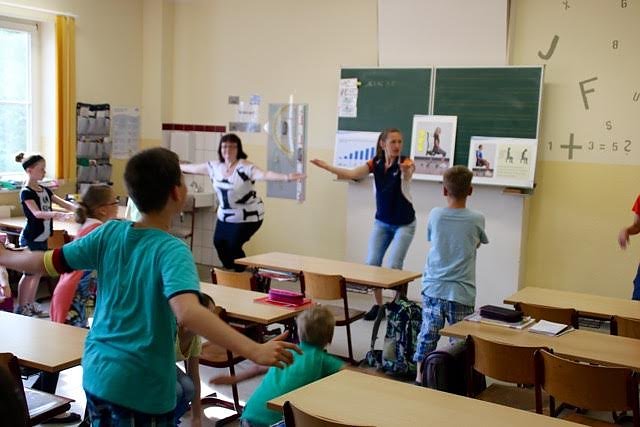 Aktive Pause an Ellricher Schule