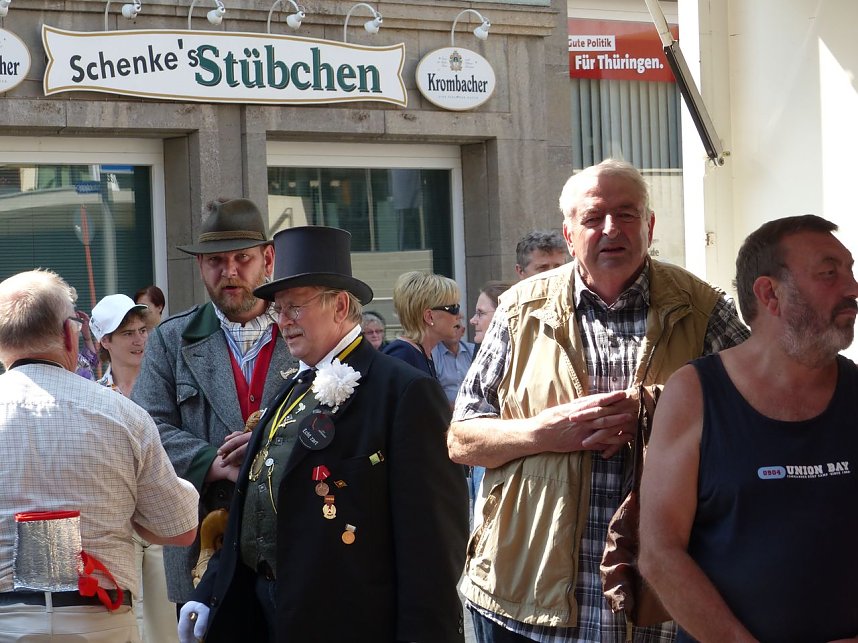 Das 47. Rolandsfest in Nordhausen ist er&ouml;ffnet