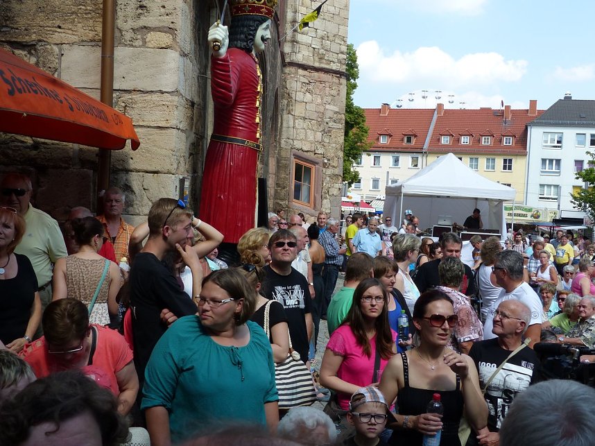 Das 47. Rolandsfest in Nordhausen ist er&ouml;ffnet
