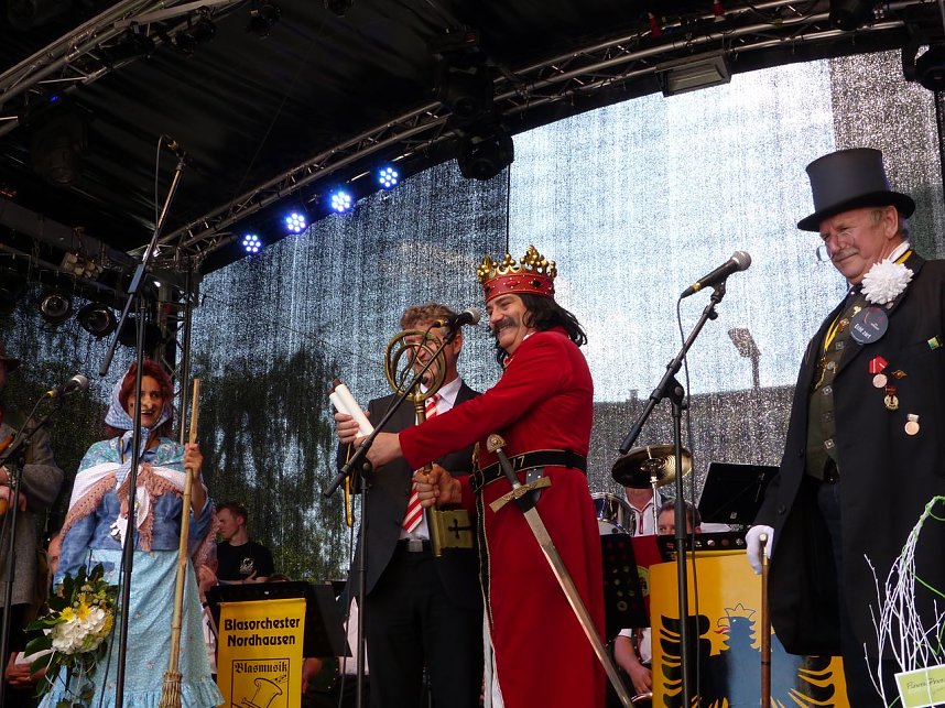 Das 47. Rolandsfest in Nordhausen ist er&ouml;ffnet