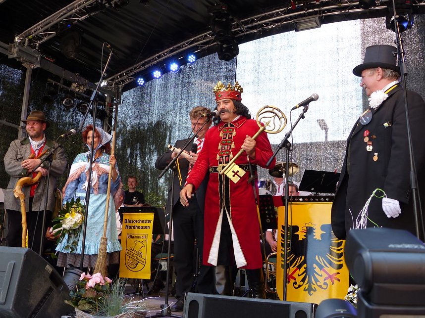 Das 47. Rolandsfest in Nordhausen ist er&ouml;ffnet