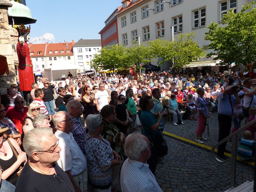 Das 47. Rolandsfest in Nordhausen ist er&ouml;ffnet