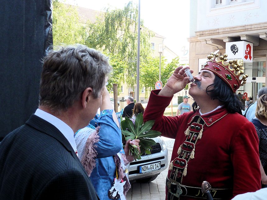 Das 47. Rolandsfest in Nordhausen ist er&ouml;ffnet