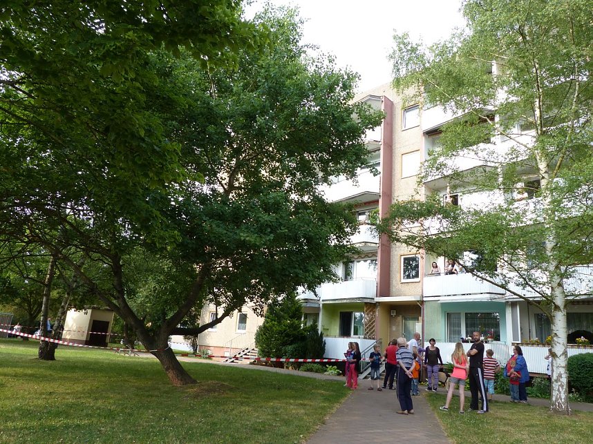 Explosion am Zuckerweg