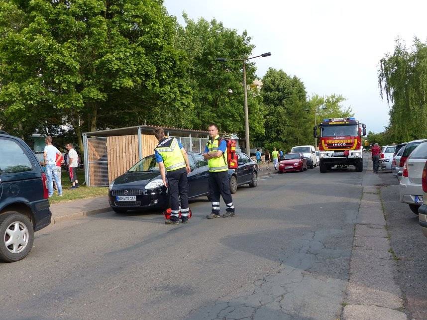 Explosion am Zuckerweg