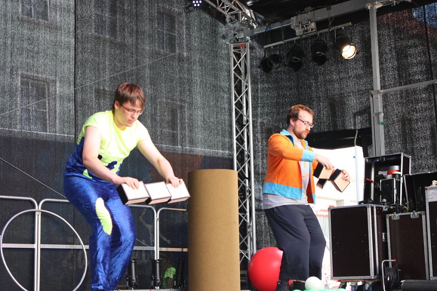 Zirkus Zappelini beim Rolandsfest