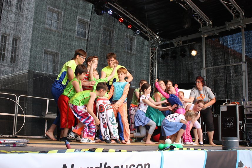 Zirkus Zappelini beim Rolandsfest