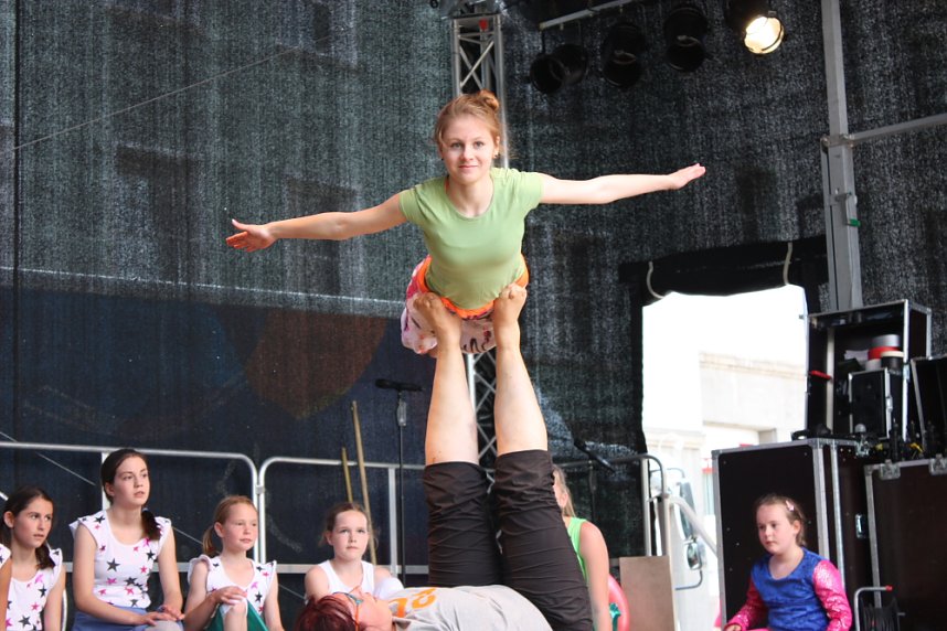 Zirkus Zappelini beim Rolandsfest