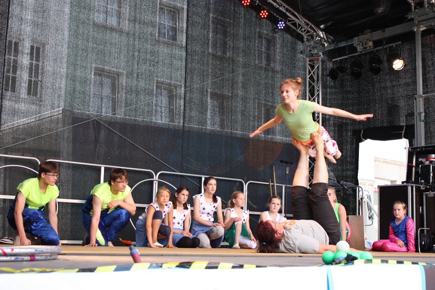 Zirkus Zappelini beim Rolandsfest