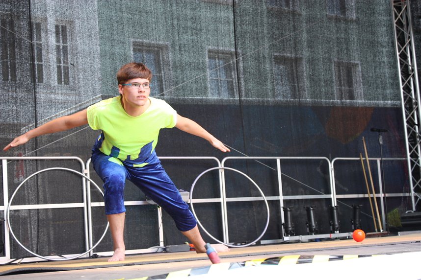 Zirkus Zappelini beim Rolandsfest