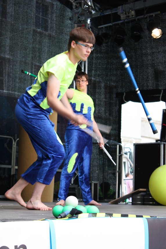 Zirkus Zappelini beim Rolandsfest