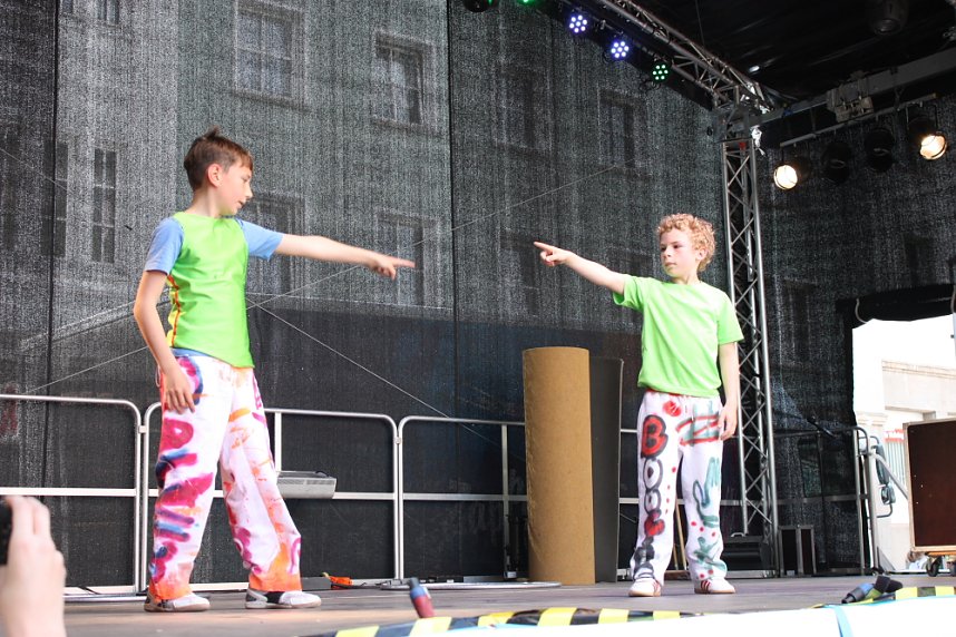 Zirkus Zappelini beim Rolandsfest