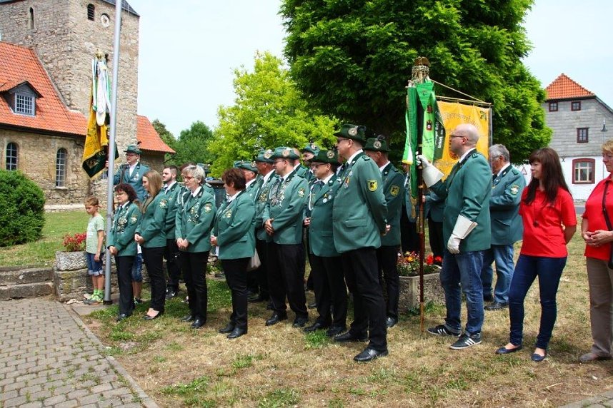 Sch&uuml;tzenfest in Obergebra