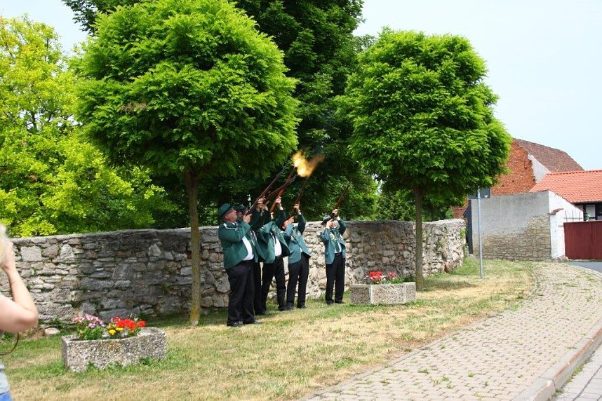 Sch&uuml;tzenfest in Obergebra