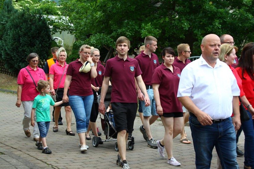 Sch&uuml;tzenfest in Obergebra