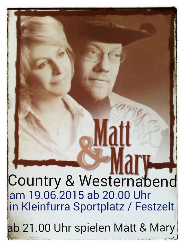 In Kleinfurra auf der B&uuml;hne