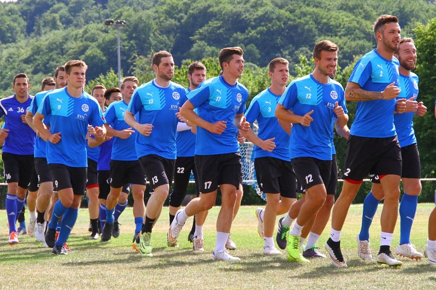 Trainingsauftakt von Wacker Nordhausen in Rottleberode