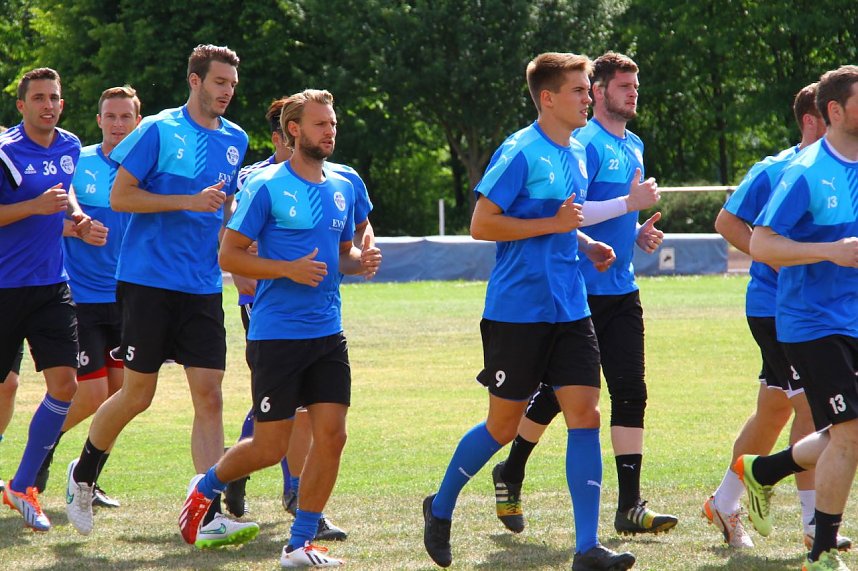 Trainingsauftakt von Wacker Nordhausen in Rottleberode