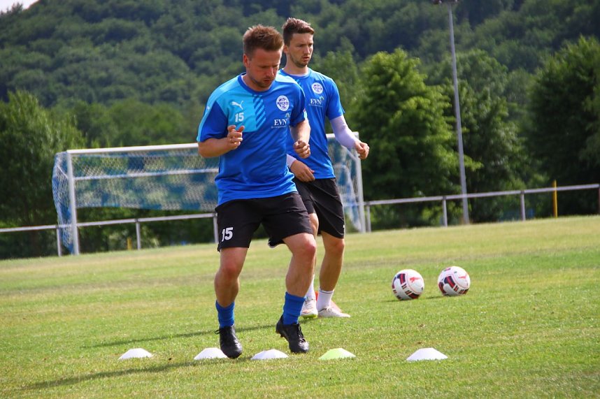 Trainingsauftakt von Wacker Nordhausen in Rottleberode