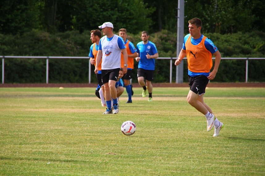 Trainingsauftakt von Wacker Nordhausen in Rottleberode