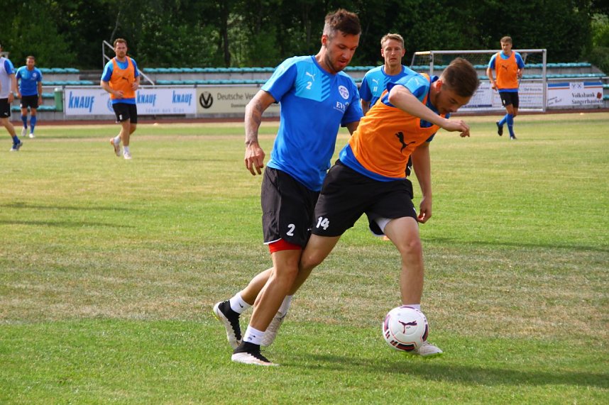 Trainingsauftakt von Wacker Nordhausen in Rottleberode