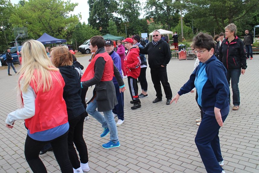 Sport frei! Die Nordth&uuml;ringer Lebenshilfe feierte heute wieder ihr j&auml;hrliches Sportfest in Nordhausen