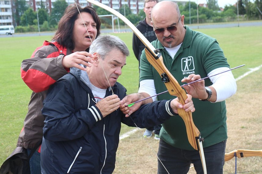 Sport frei! Die Nordth&uuml;ringer Lebenshilfe feierte heute wieder ihr j&auml;hrliches Sportfest in Nordhausen