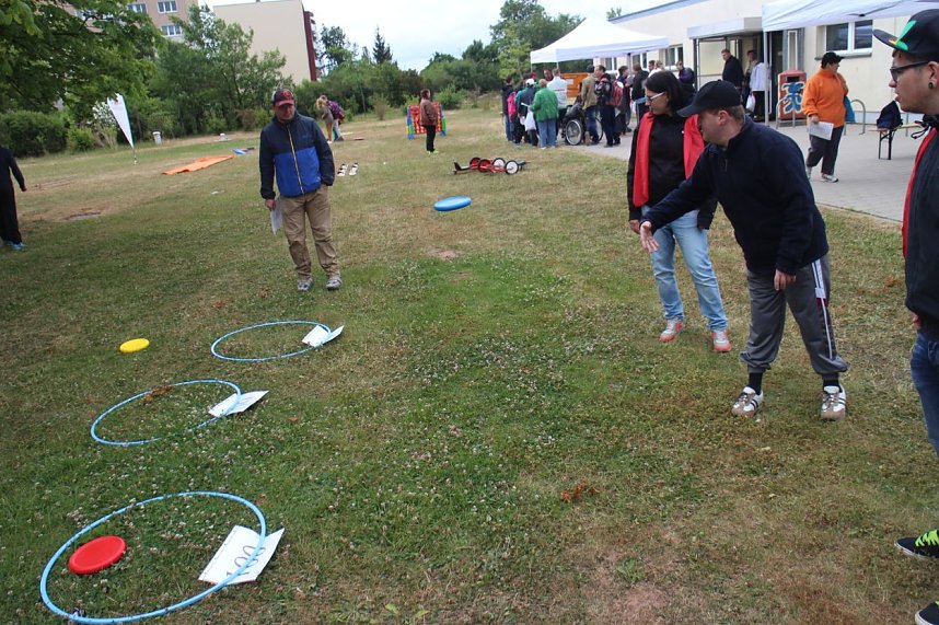 Sport frei! Die Nordth&uuml;ringer Lebenshilfe feierte heute wieder ihr j&auml;hrliches Sportfest in Nordhausen