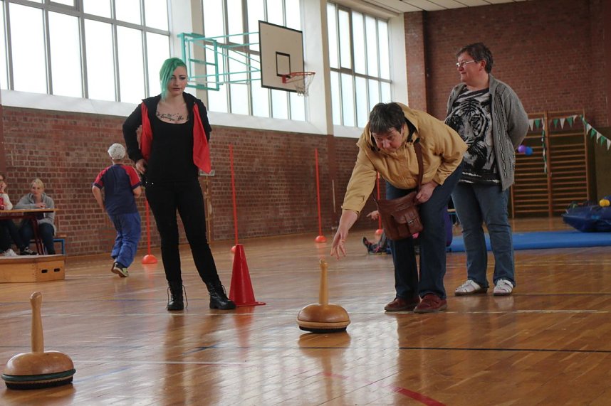 Sport frei! Die Nordth&uuml;ringer Lebenshilfe feierte heute wieder ihr j&auml;hrliches Sportfest in Nordhausen