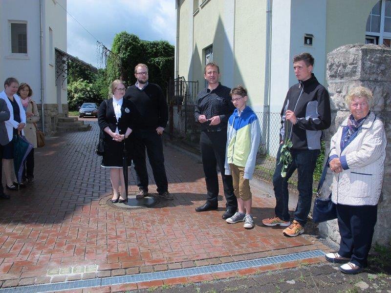 Stolpersteine in Ellrich gesetzt