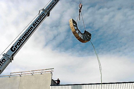 Einbau der Kugelm&uuml;hle