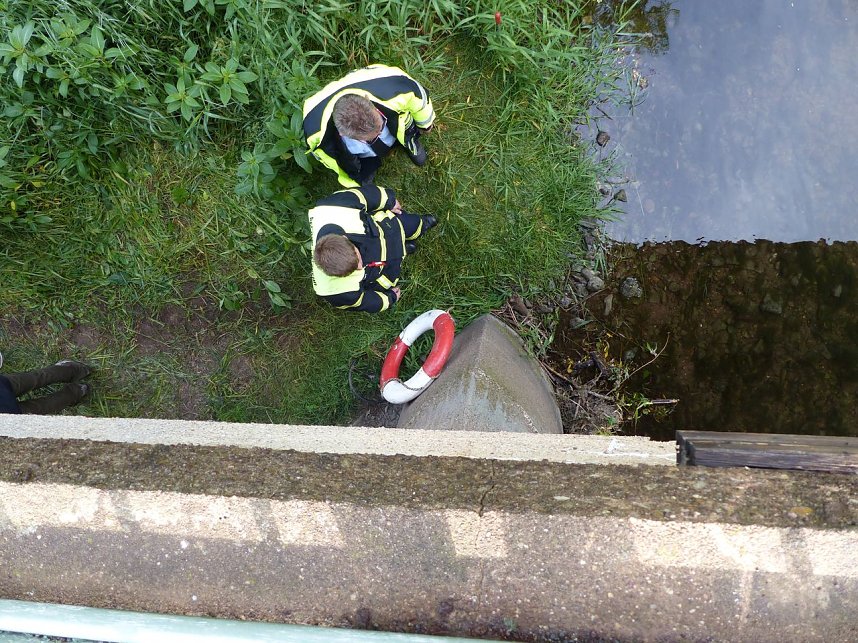 Bombe unter der Br&uuml;cke?