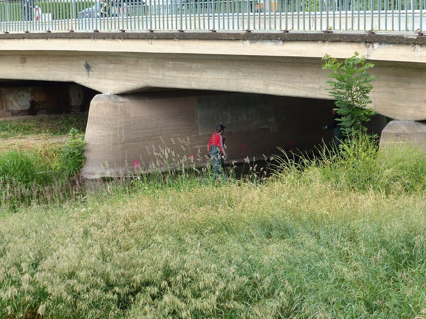 Bombe unter der Br&uuml;cke?