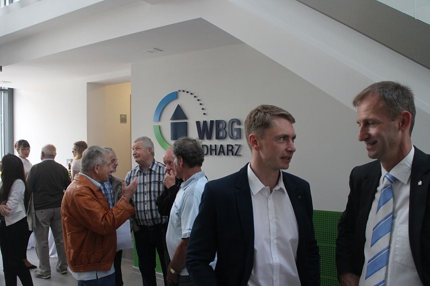 Die WBG S&uuml;dharz er&ouml;ffnete heute ihre neuen Gesch&auml;ftsr&auml;ume