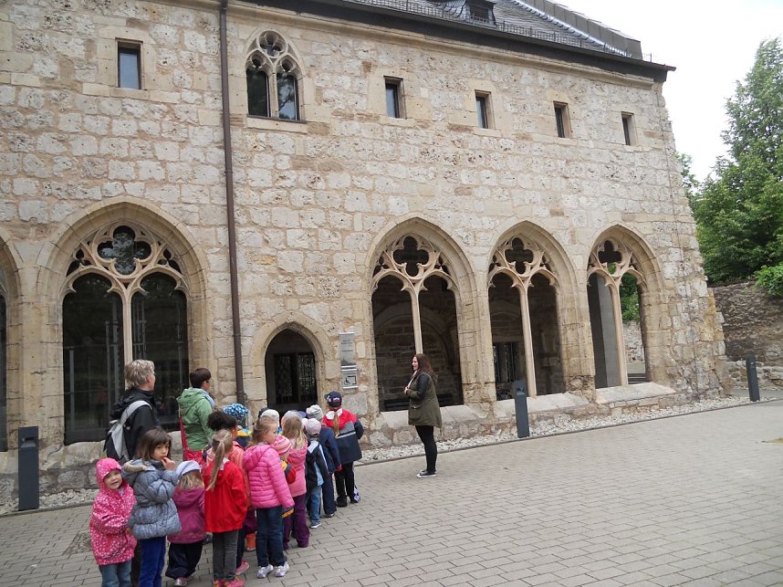 Die Petersdorfer Eichenbergzwerge auf Entdeckertour in Nordhausen