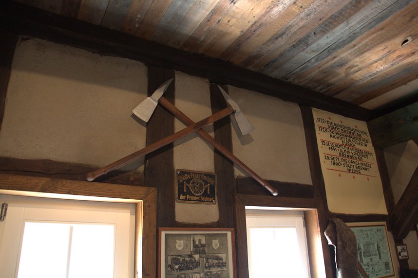 Stadt- und Brauhoffest in Ellrich - Unterwegs im Feuerwehrmuseum Ellrich