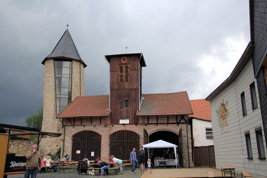 Stadt- und Brauhoffest in Ellrich - Unterwegs im Feuerwehrmuseum Ellrich