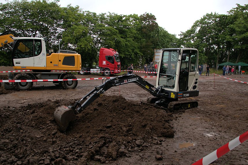 Peter Blei auf dem 5. Berufsaktionstag im Nordh&auml;user Autodrom