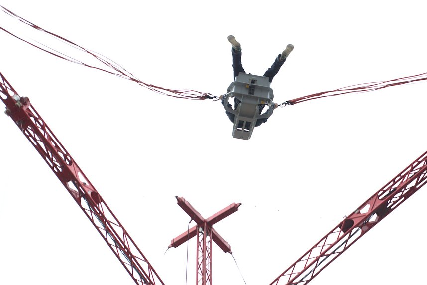 Peter Blei auf dem 5. Berufsaktionstag im Nordh&auml;user Autodrom