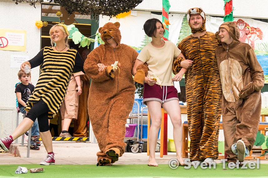 "Kleine Strolche" im Dschungelfieber